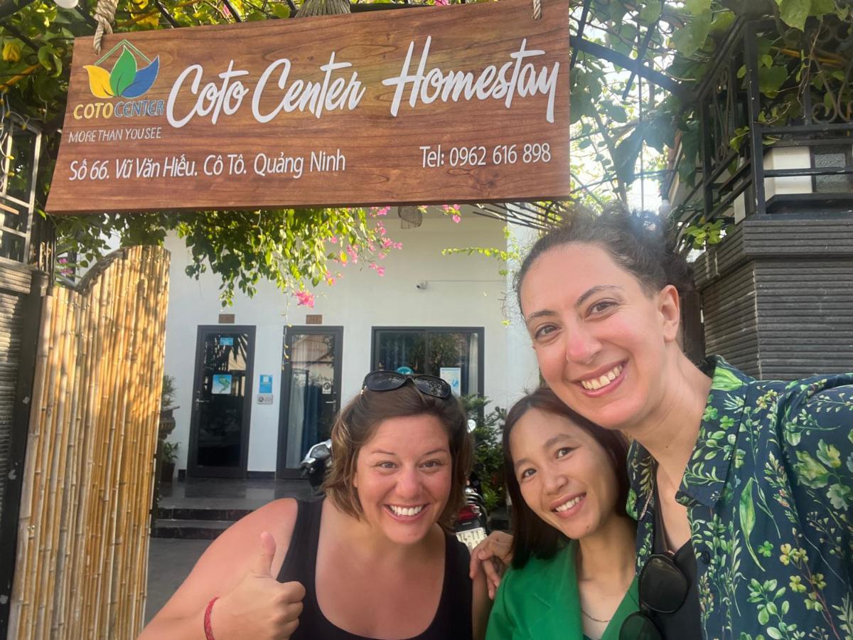 Coto Center Homestay Đảo Cô Tô Esterno foto