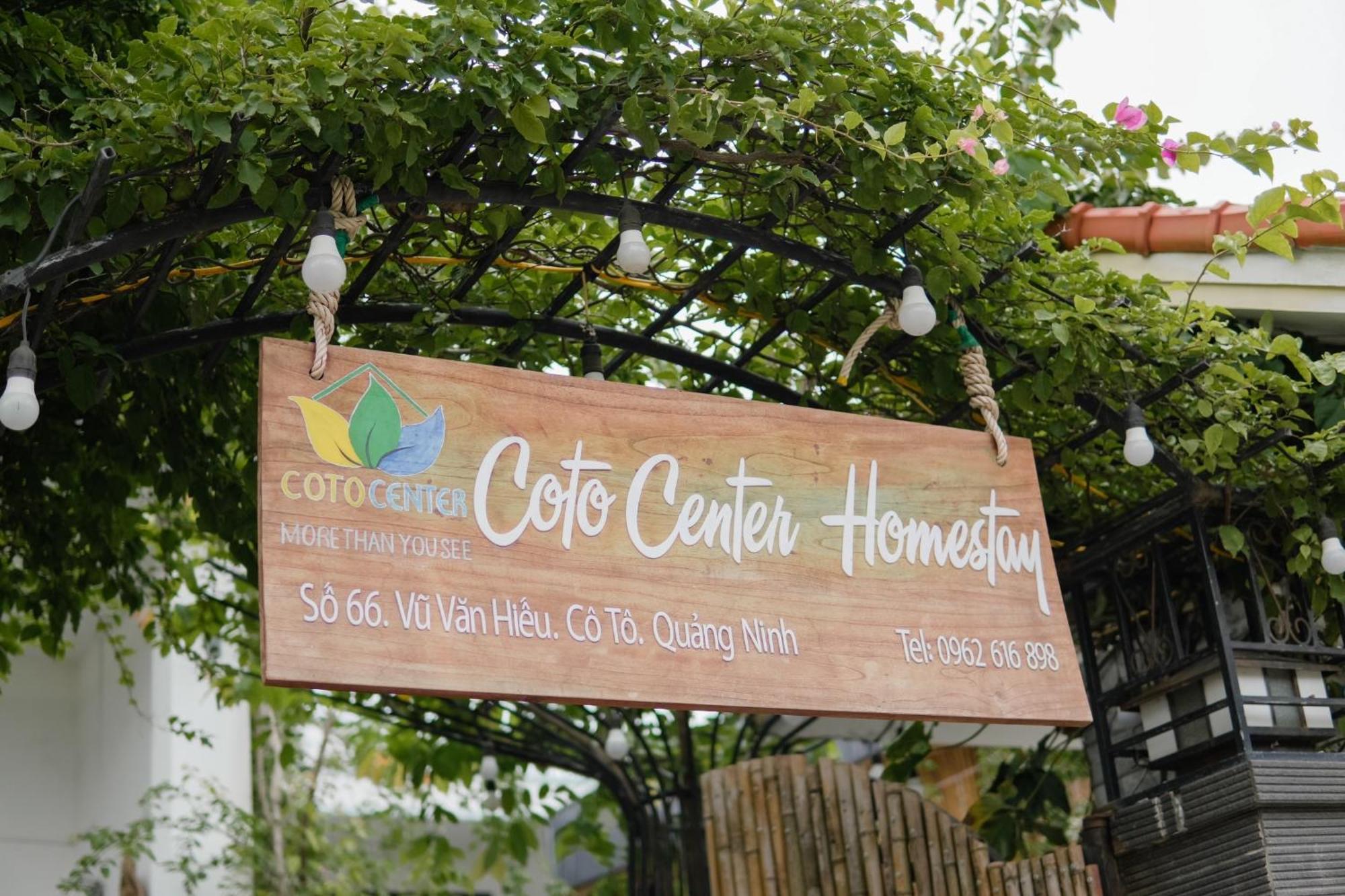 Coto Center Homestay Đảo Cô Tô Esterno foto