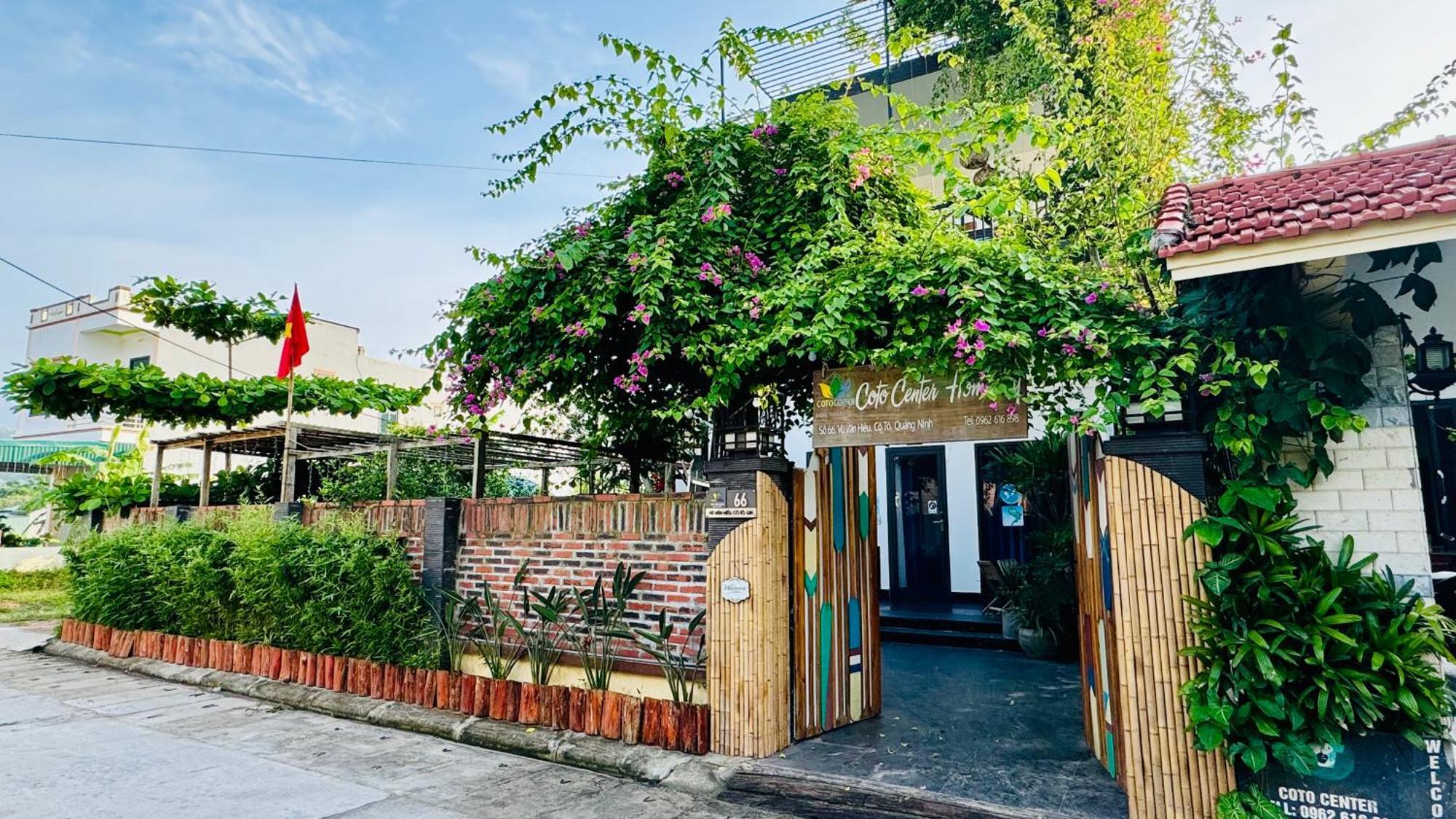 Coto Center Homestay Đảo Cô Tô Esterno foto
